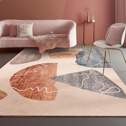 Nordic modern minimalist luxury geometric abstract Rug