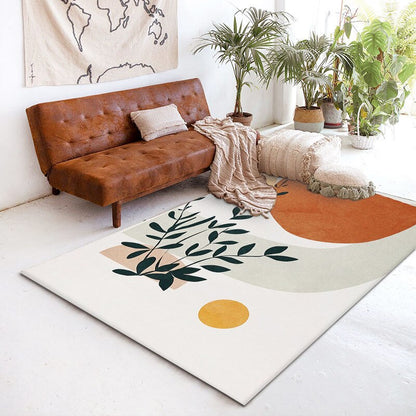 Art Rug for Living Room Large Area Bedroom Washable Entrance Rug