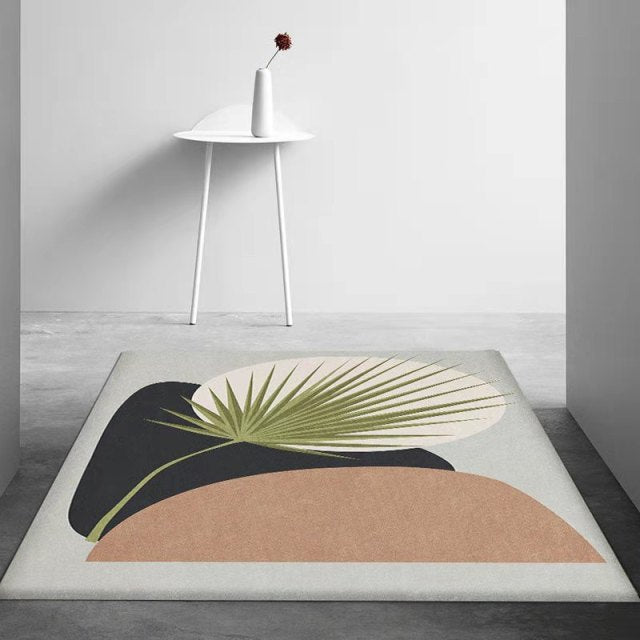 Art Rug for Living Room Large Area Bedroom Washable Entrance Rug