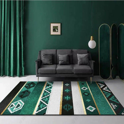 Nordic modern minimalist bedroom sofa bedside Moroccan style Rug