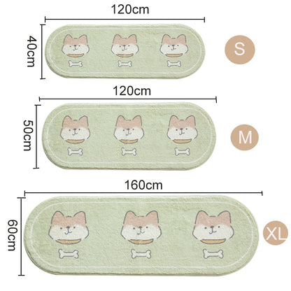 Fluffy Soft Cute Children's Bedside Rug Kids room Non-Slip Rug