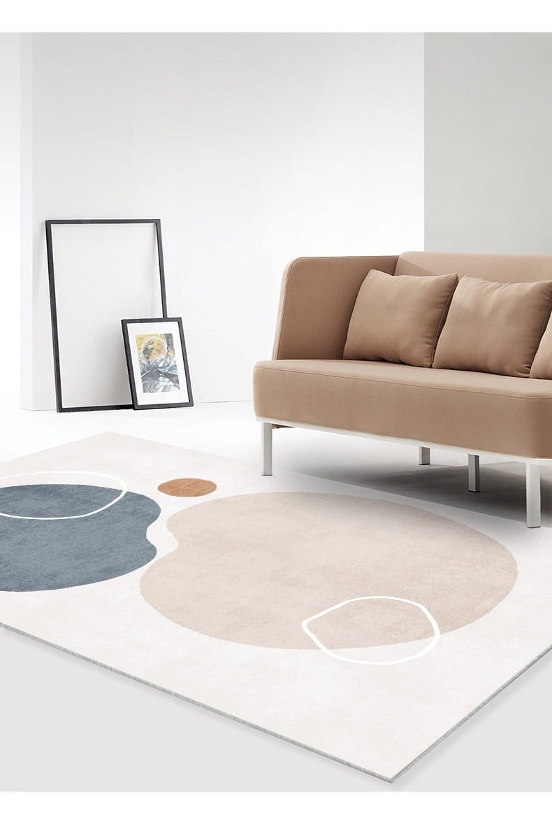 Nordic Silent Style Blanket  Home Japanese Modern Minimalist Rug