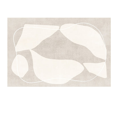 Nordic Geometric Line Pattern Rug Interior Art Deco Rug