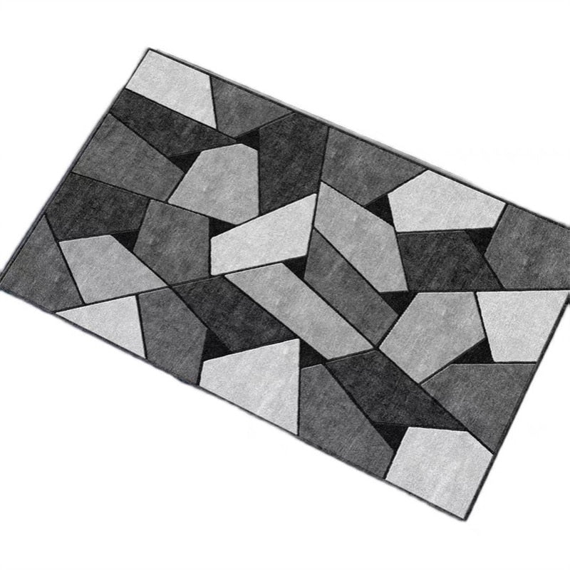 Nordic Geometric Bedroom non-slip dining decoration Rug