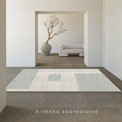 Non-slip Washable Bedroom Large Area Rug Modern Printing Floor Rug