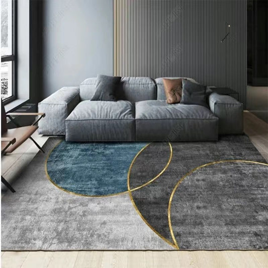 Modern Rug for Living Room Decoration Washable Lounge Rug