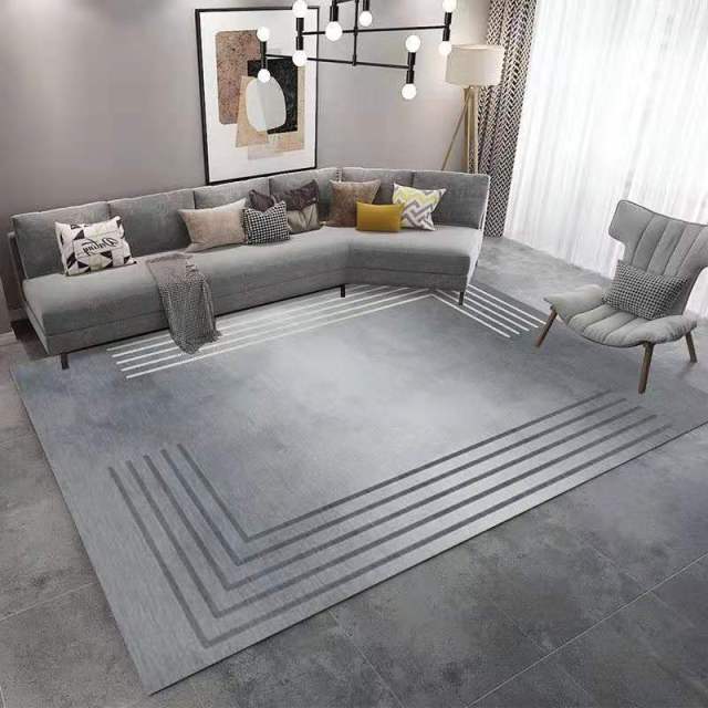 Modern Rug for Living Room Decoration Washable Lounge Rug