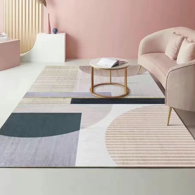 Modern Rug for Living Room Decoration Washable Lounge Rug