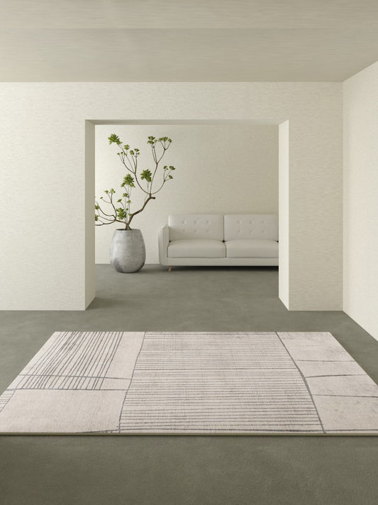 Japanese style living room Rug light luxury modern simple Rug