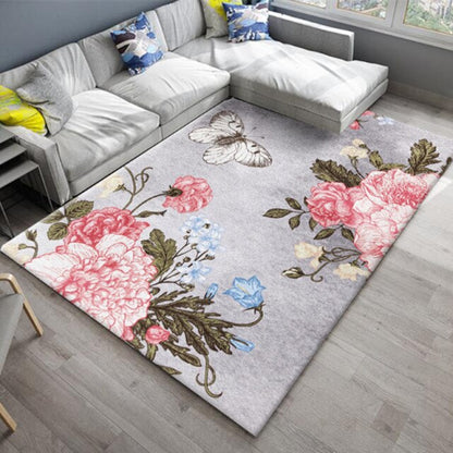 New Simple and Modern Rectangular Living Room Korean Style Rug