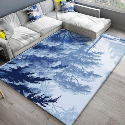 New Simple and Modern Rectangular Living Room Korean Style Rug