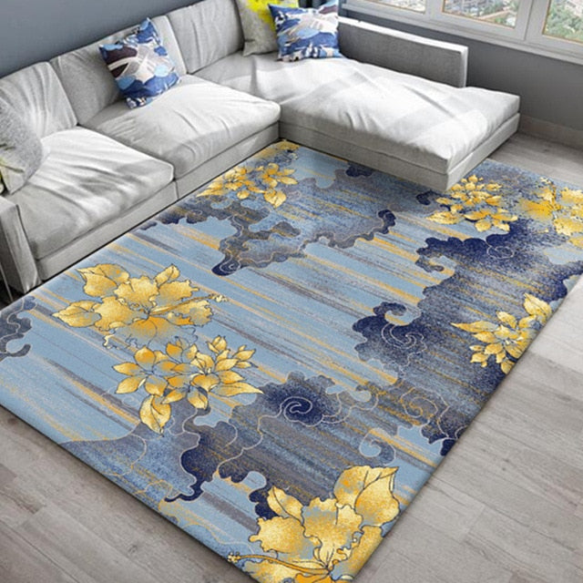 New Simple and Modern Rectangular Living Room Korean Style Rug