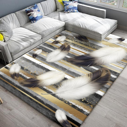 New Simple and Modern Rectangular Living Room Korean Style Rug