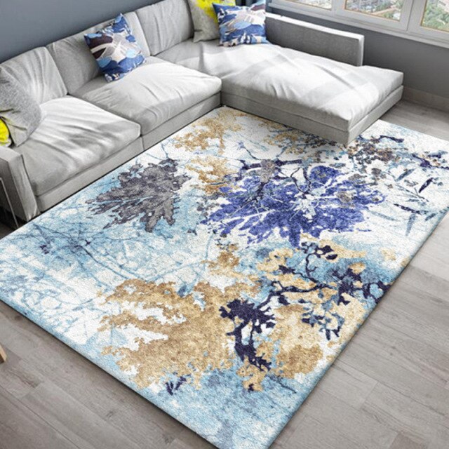 New Simple and Modern Rectangular Living Room Korean Style Rug