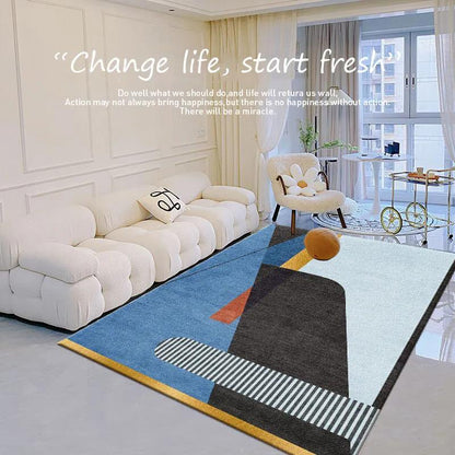 Soft Rug Living Room Modern Decoration Bedroom Non-slip Lounge Rug