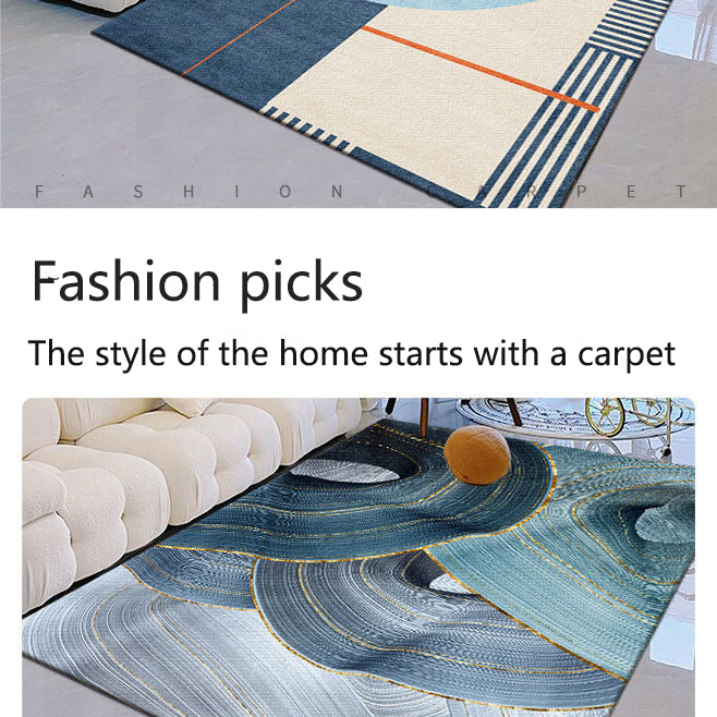 Soft Rug Living Room Modern Decoration Bedroom Non-slip Lounge Rug