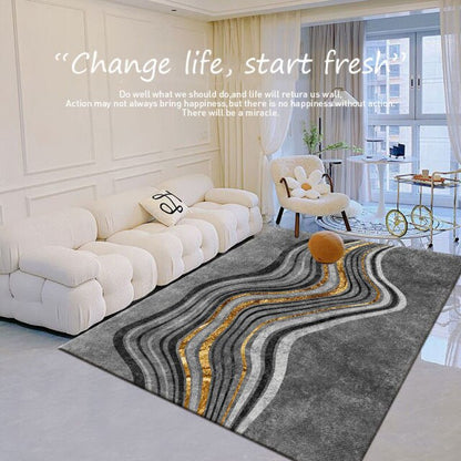 Soft Rug Living Room Modern Decoration Bedroom Non-slip Lounge Rug