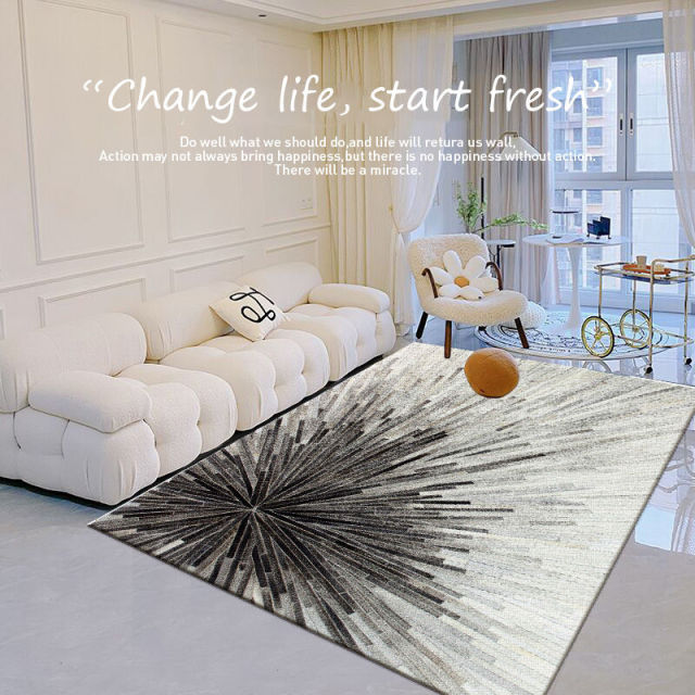 Soft Rug Living Room Modern Decoration Bedroom Non-slip Lounge Rug