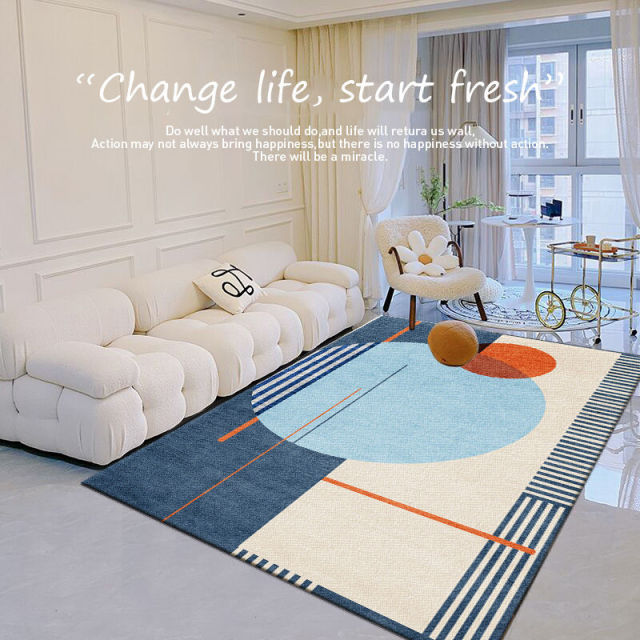 Soft Rug Living Room Modern Decoration Bedroom Non-slip Lounge Rug