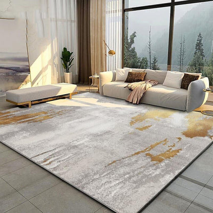 Abstract Shaggy Rug for Living Room Decor Home Soft Plush Fluffy Rug