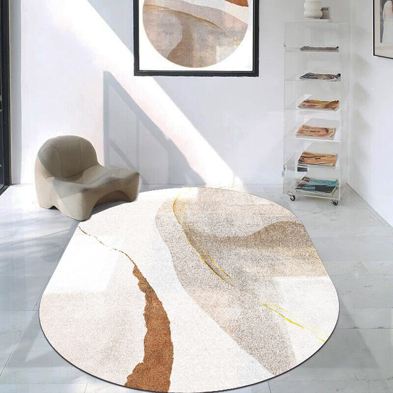 Abstract Shaggy Rug for Living Room Decor Home Soft Plush Fluffy Rug