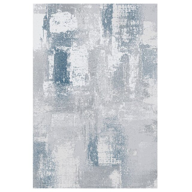 Abstract Shaggy Rug for Living Room Decor Home Soft Plush Fluffy Rug