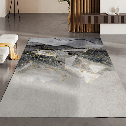 Modern Minimalist Living Room Rug Senior Gray Ins Wind Nordic Rug