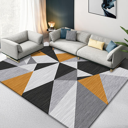 Nordic Geometric Bedroom non-slip dining decoration Rug