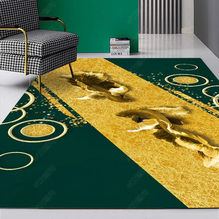 European Bedroom Bedside Rug Simple Modern Central Living Room Rug