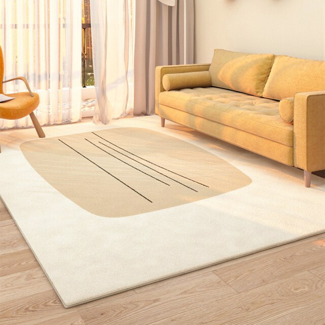 Japanese Style Living Room Rug Light Luxury High-End Ins Style Rug