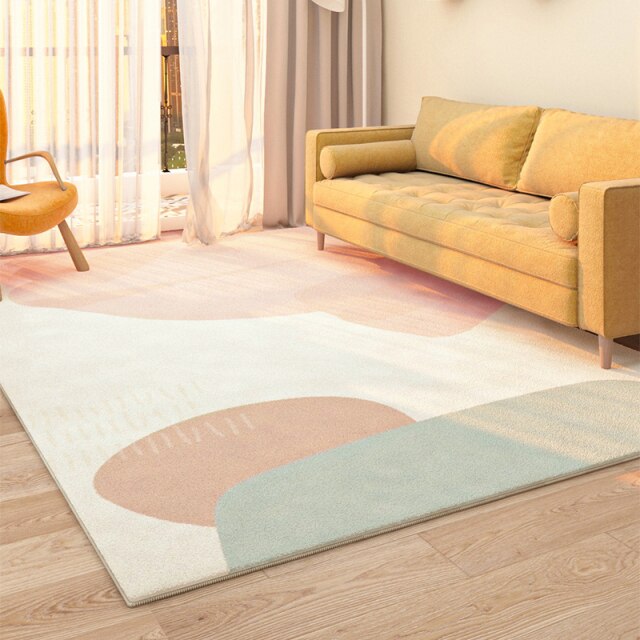 Japanese Style Living Room Rug Light Luxury High-End Ins Style Rug