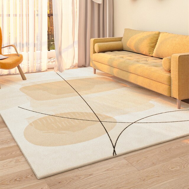 Japanese Style Living Room Rug Light Luxury High-End Ins Style Rug