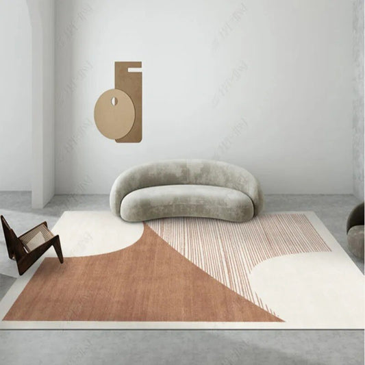 Light Luxury Abstract Style Home Japanese Modern Minimalist Nordic Rug