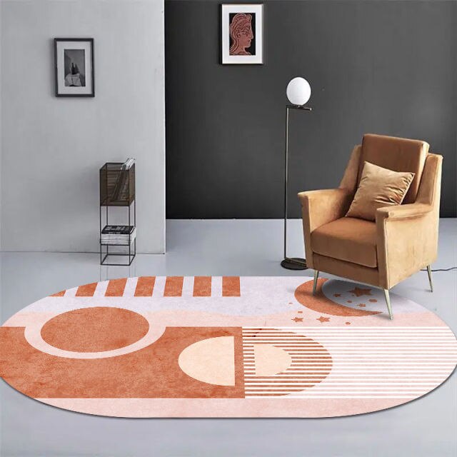 Entrance Loop Dust Removal Rug Hallway Custom Shape Irregular Rug