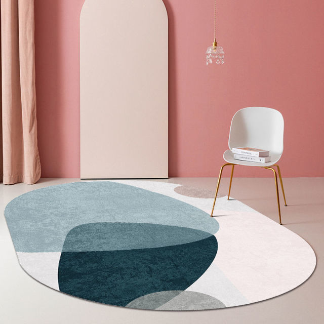 Entrance Loop Dust Removal Rug Hallway Custom Shape Irregular Rug