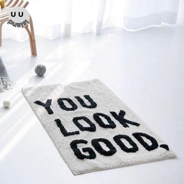 Large Rug Living Room Dining Fluffy Bath Baby White Thermal Rug