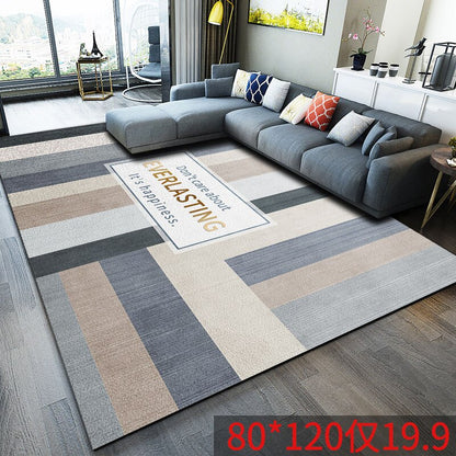 Modern Velvet Bedroom Living Room Sofa Rug Nordic High Quality Rug