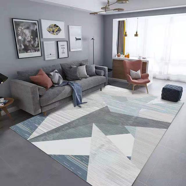 Modern Velvet Bedroom Living Room Sofa Rug Nordic High Quality Rug