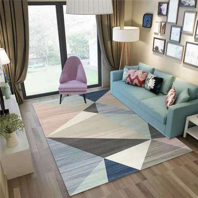 Modern Velvet Bedroom Living Room Sofa Rug Nordic High Quality Rug