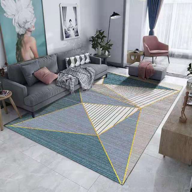 Modern Velvet Bedroom Living Room Sofa Rug Nordic High Quality Rug