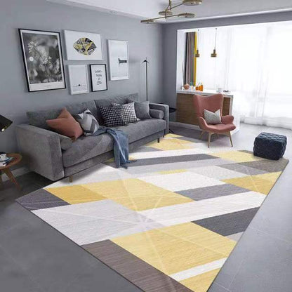 Modern Velvet Bedroom Living Room Sofa Rug Nordic High Quality Rug