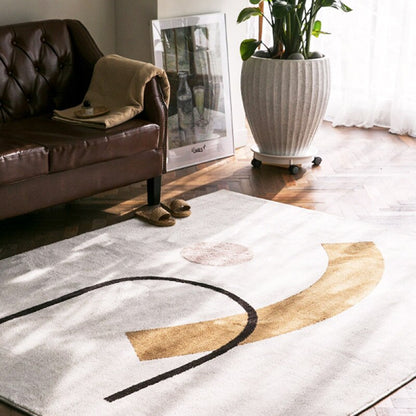 Modern Minimalist Rug Living Room Nordic Bedroom Printed Non-Slip Rug