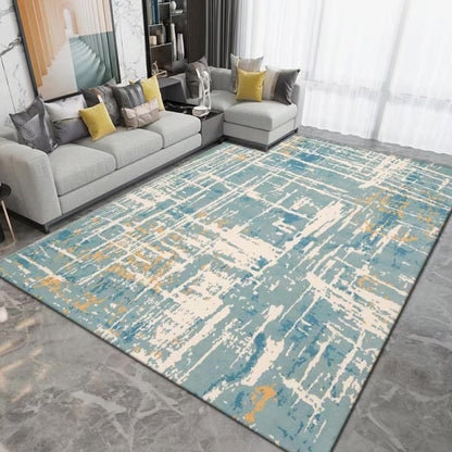 Geometric Printed Rug Modern Home Decoration Washable Lounge Rug