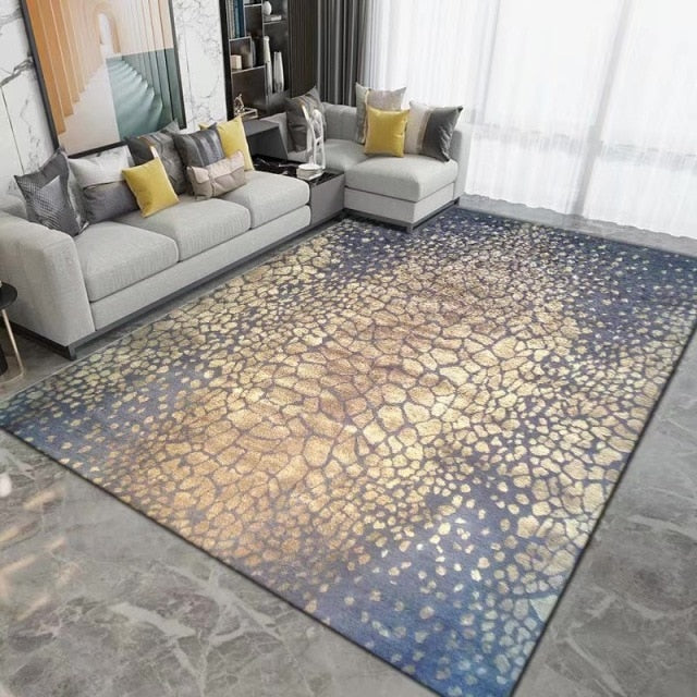 Geometric Printed Rug Modern Home Decoration Washable Lounge Rug