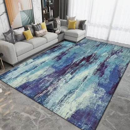 Geometric Printed Rug Modern Home Decoration Washable Lounge Rug