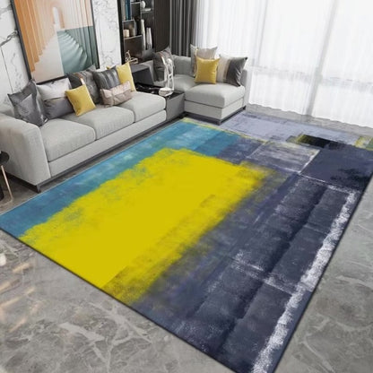 Geometric Printed Rug Modern Home Decoration Washable Lounge Rug