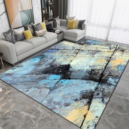 Geometric Printed Rug Modern Home Decoration Washable Lounge Rug