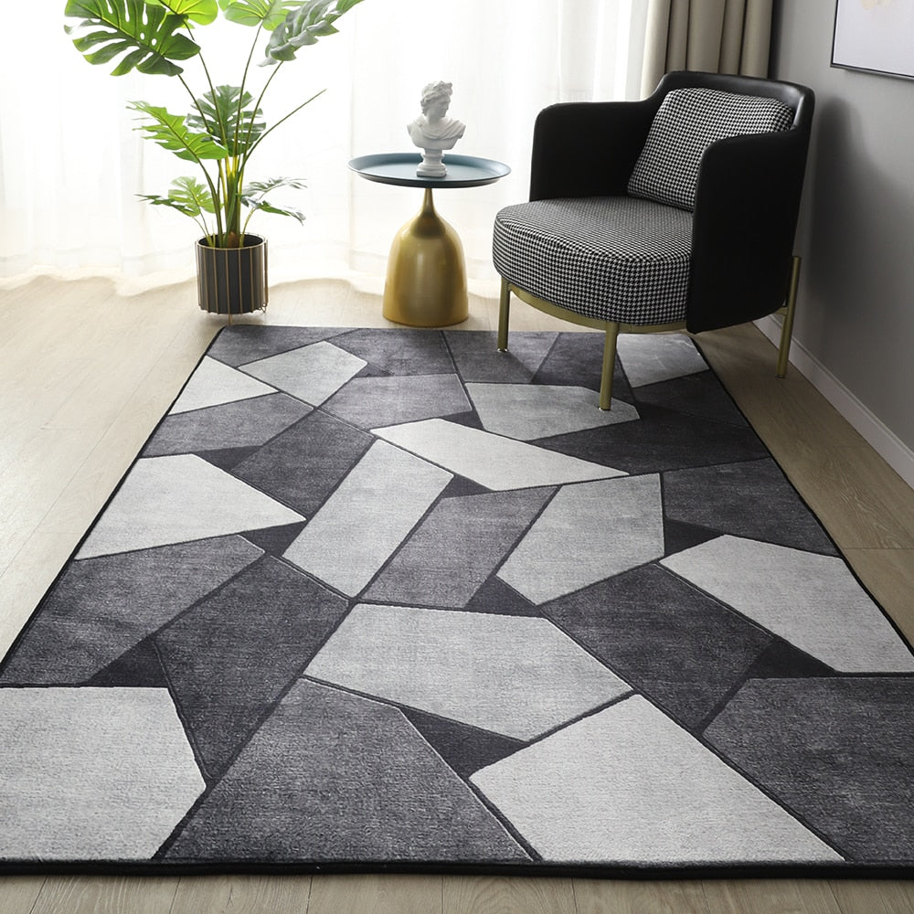 Home Decoration Bedroom Lounge Rug Customizable Modern Rug