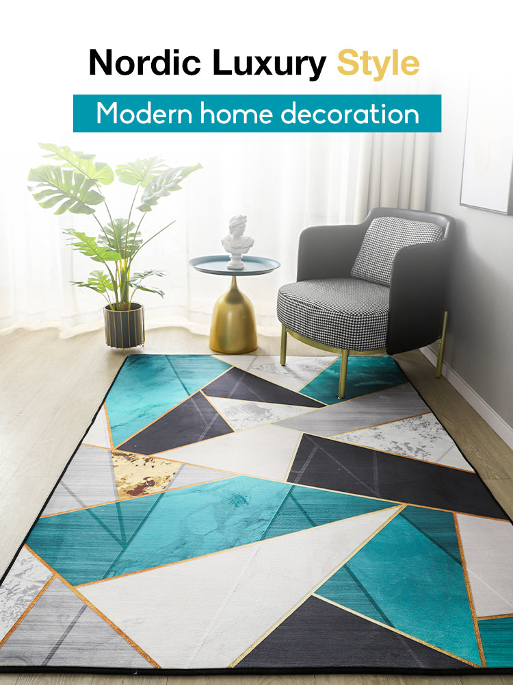 Home Decoration Bedroom Lounge Rug Customizable Modern Rug