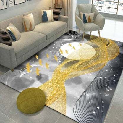 Home Decoration Bedroom Lounge Rug Customizable Modern Rug